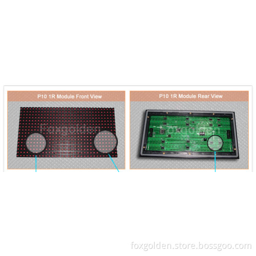 High Resolution P10 Outdoor Advertising LED Panel